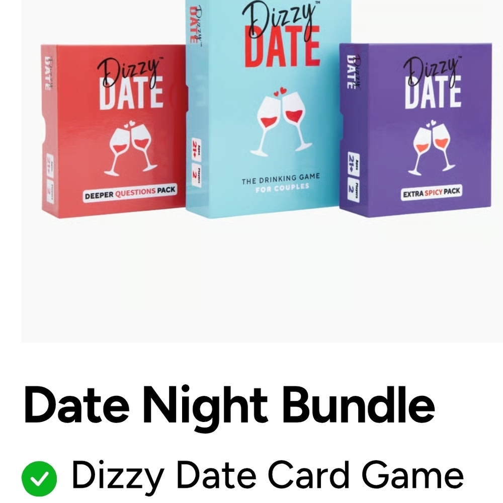 Dizzy Date Card Game Bundle